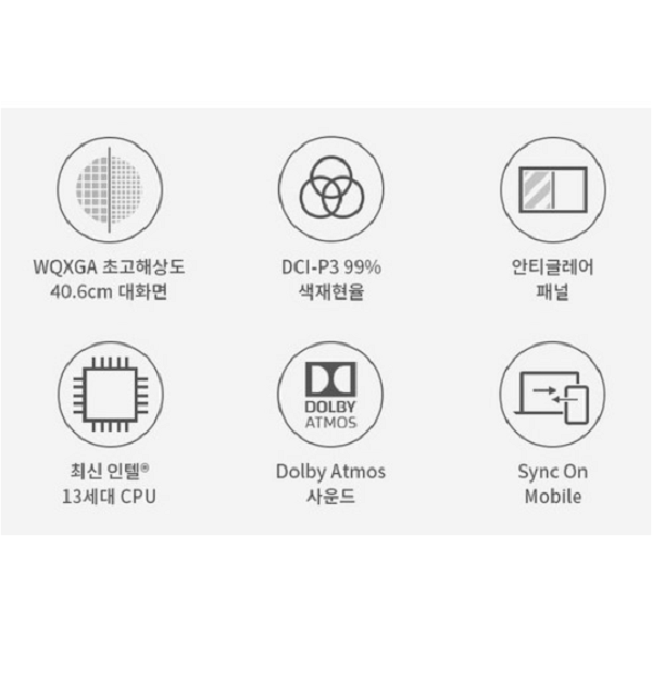 LG 2023 그램16, 스노우 화이트, 코어i5, 256GB, 16GB, WIN11 Home, 16Z90RU-GAOWK